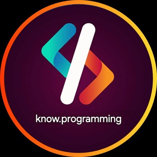 Telegram profile photo for Know Programming