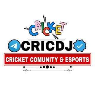 Telegram profile photo for CRICDJ (CRICKET COMUNITY + ESPORTS)