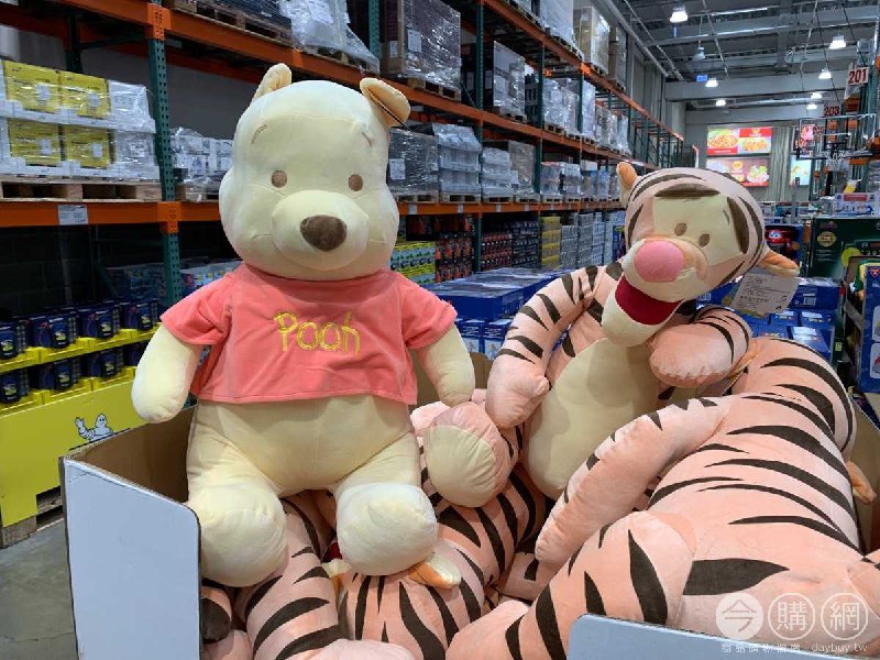 #Costco好市多5月新品通知29吋坐姿絨毛玩偶 POOH/TIGGER #126596