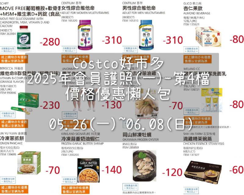優惠情報 