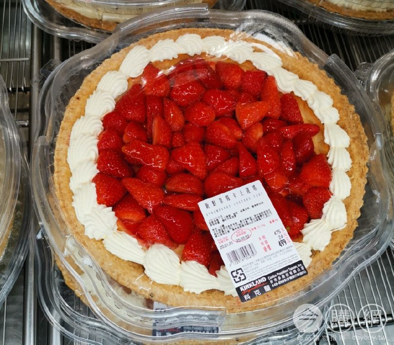 #Costco好市多 推薦商品通知新鮮草莓卡士達塔 #122518