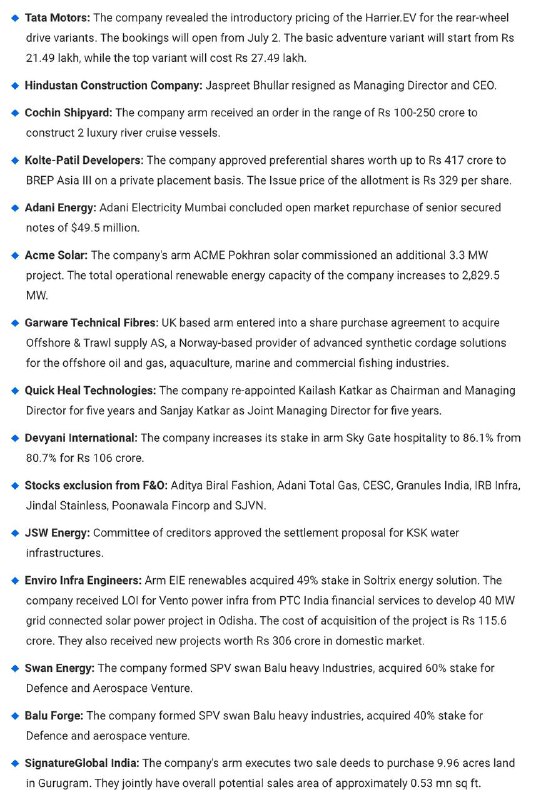 STOCKS TO WATCHSTOCKS TO WATCH