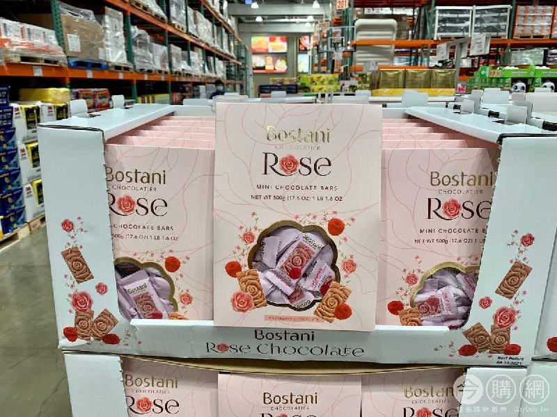#Costco好市多10月新品通知BOSTANI 玫瑰造型巧克力 #127884