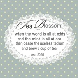 TEA 𖧷 BLOSSOMS: Brew Of Bliss.