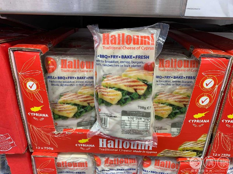 #Costco好市多2月新品通知CYPRIANA HALLOUMI 哈羅米乾酪 #447579