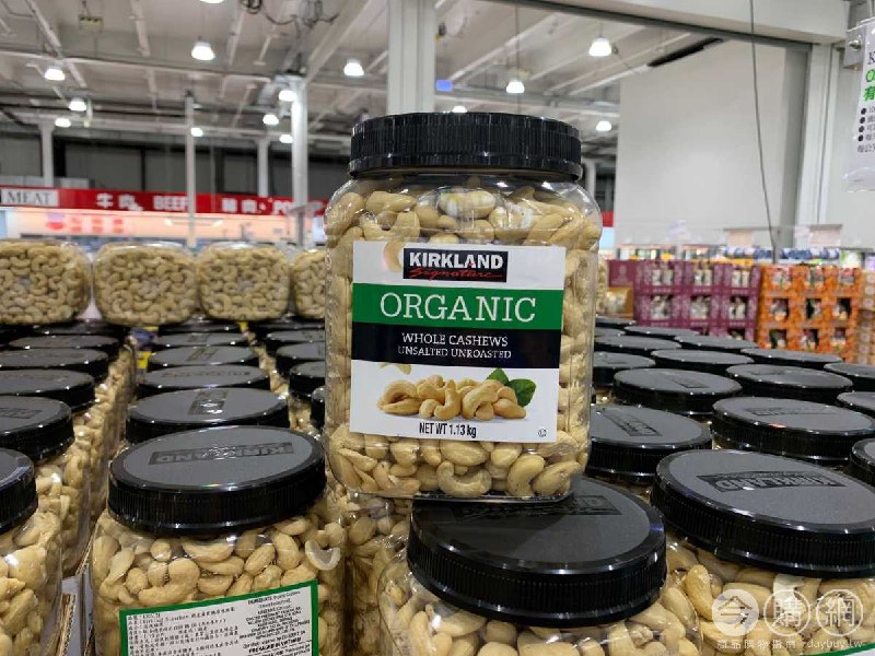 #Costco好市多6月新品通知KIRKLAND SIGNATURE 科克蘭有機原味腰果 #1395121