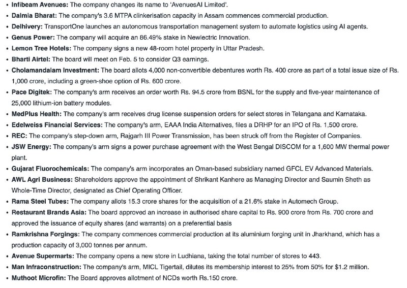 STOCKS TO WATCHSTOCKS TO WATCH