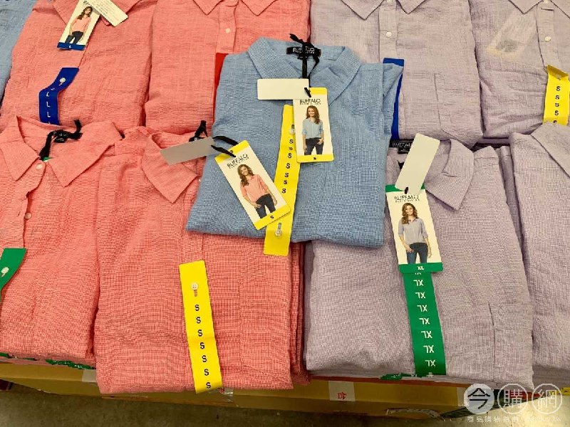#Costco好市多8月新品通知BUFFALO 女長袖襯衫 #1392301