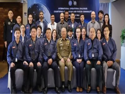 东南亚华人大事件：11国执法代表齐聚泰国 共议深化跨境协作打击电诈与人口贩卖 6月29配图