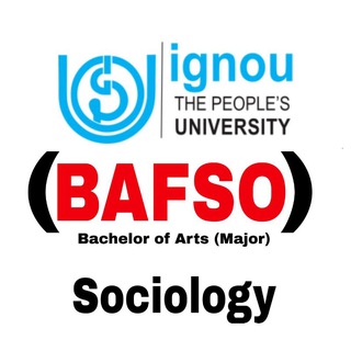 IGNOU BAFSO Sociology Major