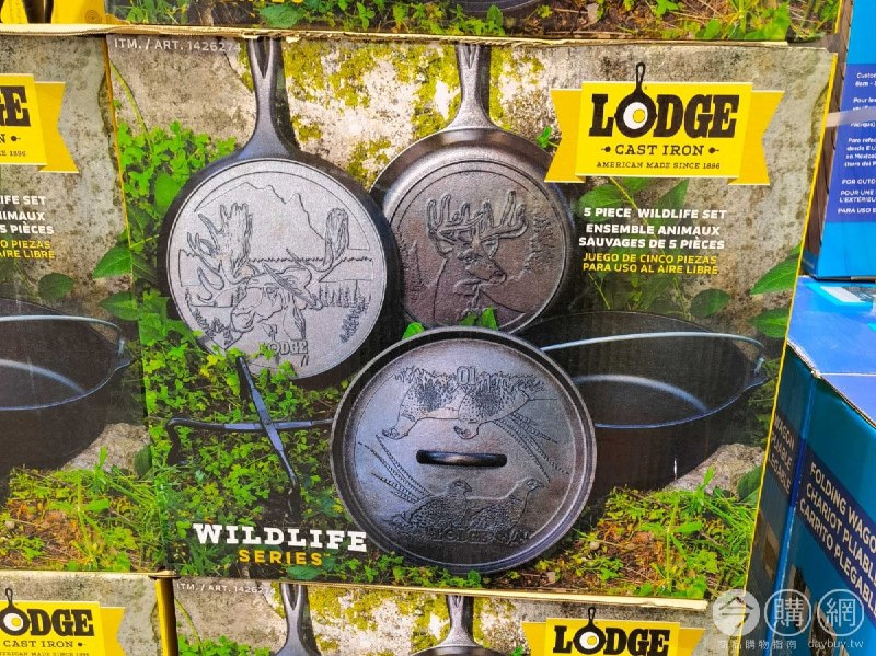 #Costco好市多06月新品通知美國製鑄鐵露營鍋具五件組 LODGE #1426274