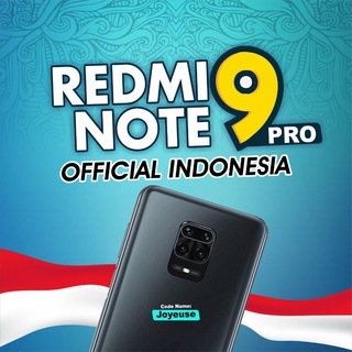 Redmi Note 9 Pro | Joyeuse Indonesia 🇮🇩 Telegram Group Link