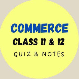 Commerce Class 11th 12th Notes Telegram Group Link