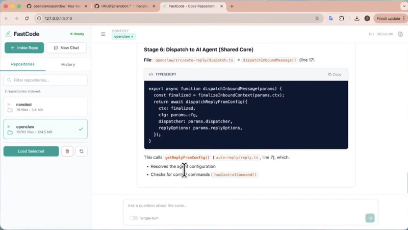 FastCode ：一个高效的代码理解和分析框架，能够为大规模代码库和软件架构提供卓越的速度、极高的准确性和成本效益