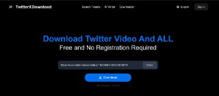 #网站分享Twitter视频下载网站免费 Twitter 视频下载网站，可以一键打包下载长推文中的所有视频和图片。网址：https://twitterxdownload.com/频道：@free347