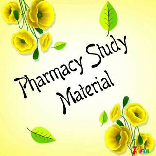 Telegram profile photo for Pharmacy Study Material ๐๐งโ๐ฌ๐