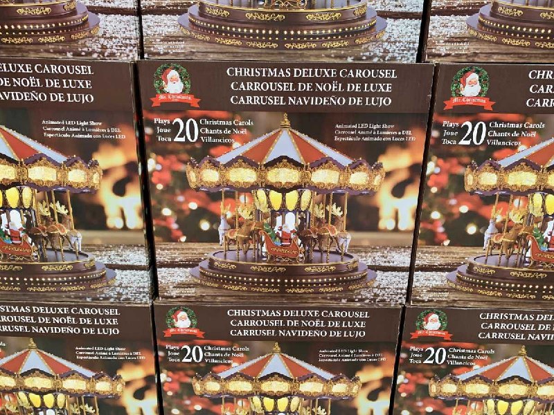 #Costco好市多10月新品通知華麗旋轉木馬裝飾 #2006077