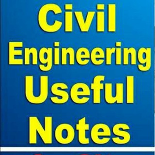 Civil Engineering, Interview Questions Answer & Notes Telegram Group Link