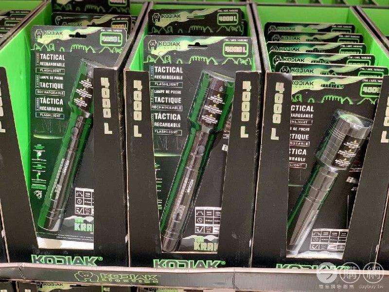 #Costco好市多06月新品通知KODIAK KRAK 4000流明充電式手電筒 #1600282