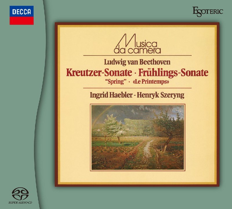 名称：ESSD-90324 Beethoven - Violin Sonatas Nos. 5 'Spring', 4 & 9 'Kreutzer' - Ingrid Haebler, Henryk Szeryng (2026) [SACD]