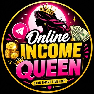 Telegram profile photo for Online Income QUEEN 🙆‍♀️💸