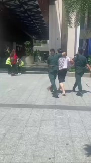 西港大事件：海景苑遭执法突击 现场多人慌乱逃窜被带走 7月9日 西哈努克市海景苑配图
