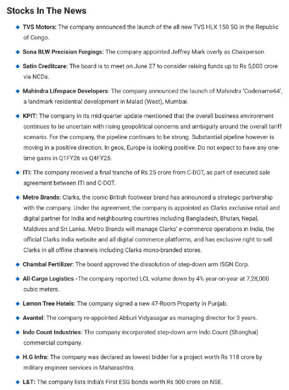 STOCKS TO WATCHSTOCKS TO WATCH