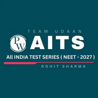 Telegram profile photo for PW AITS YAKEEN NEET TEST SERIES 2027