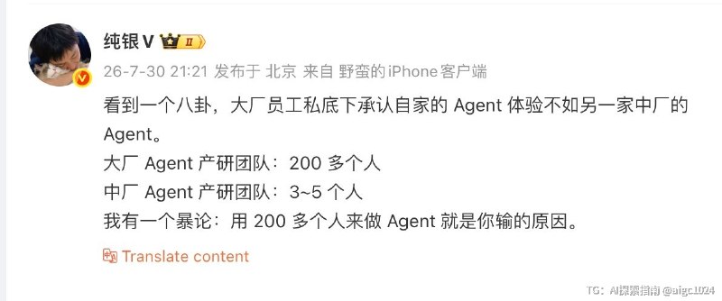 只要去山寨 Codex，体验就不会差；底层只要用 PI 或者 Claude Code 的 SDK，那功能就不会差；只要接聪明一点的模型，能力就不会差