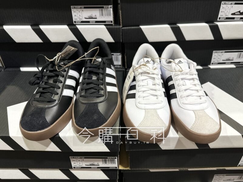 Costco新貨目擊，ADIDAS滑板鞋，男生女生都有，經典黑白兩色男滑板鞋 