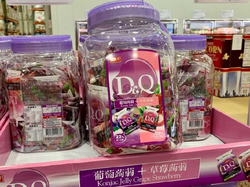 #Costco推薦商品通知SHJ 盛香珍葡萄草莓蒟蒻果凍 #123003