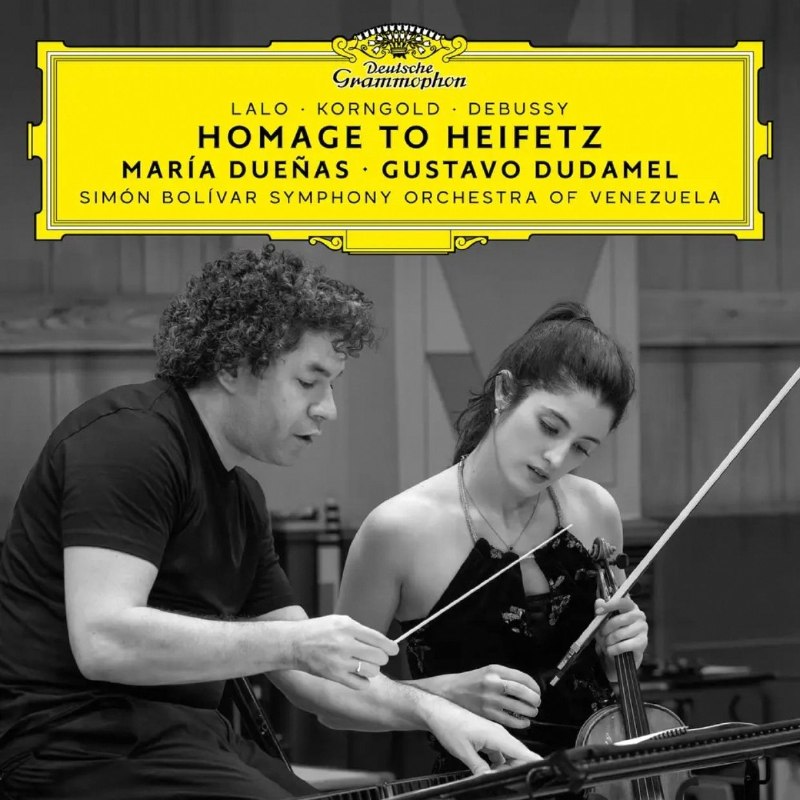 名称：María Dueñas, Gustavo Dudamel, Simon Bolivar Symphony Orchestra of Venezuela-Homage to Heifetz (Lalo, Korngold, Debussy) -2026-FLAC 96kHz-24bit qobuz