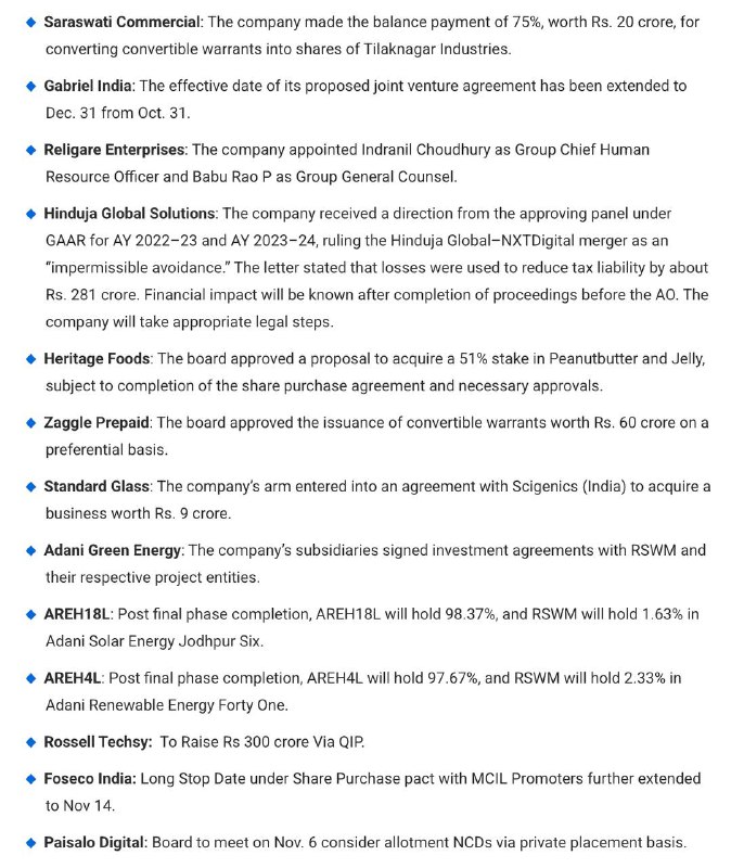 STOCKS TO WATCHSTOCKS TO WATCH