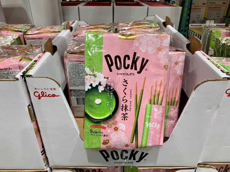 #Costco好市多03月新品通知GLICO 格力高櫻花抹茶POCKY棒 #131118