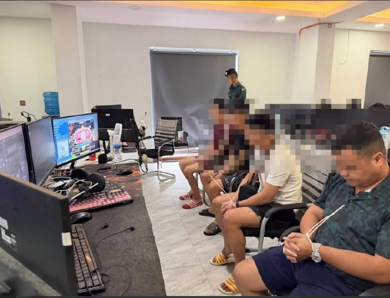 波贝大事件：昨天柬埔寨波贝又抓了147人 执法人员发现 133名外国人（51名女配图