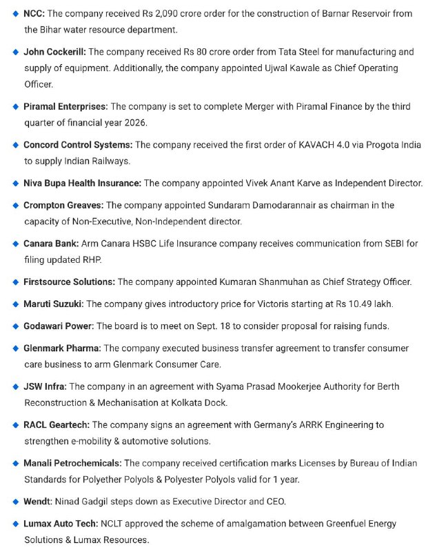 STOCKS TO WATCHSTOCKS TO WATCH