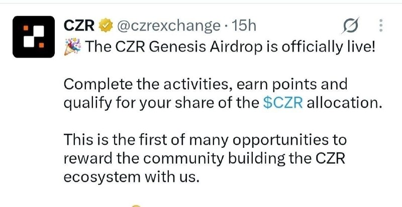 Image from a post by AIRDROP STAR
