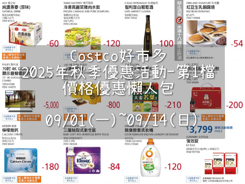 優惠情報 