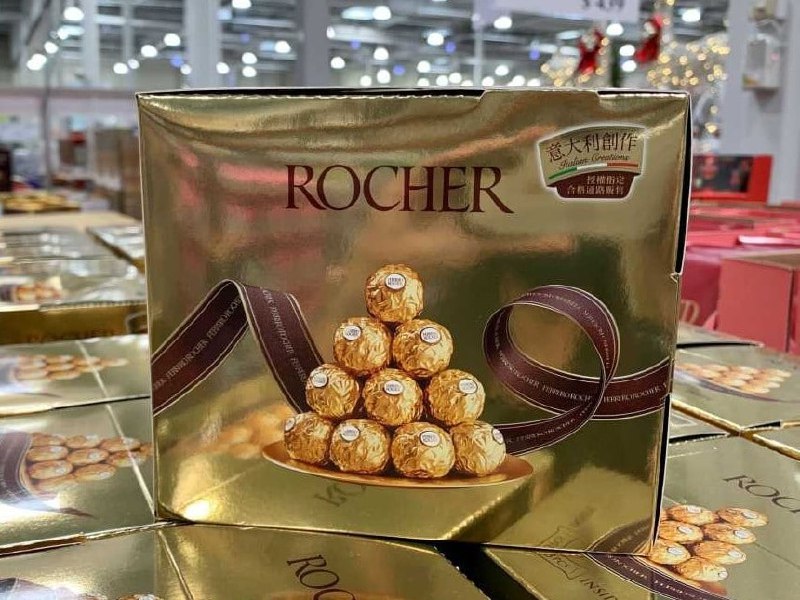 Costco折價通知04/15(四)前 折80元#1篇FB社團開箱FERRERO ROCHER 費列羅金沙巧克力 #14384