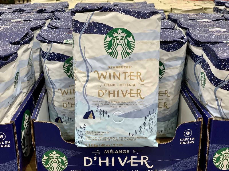 10/21 STARBUCKS 冬季限定咖啡豆已經在COSTCO上架囉!!新商品情報連結 