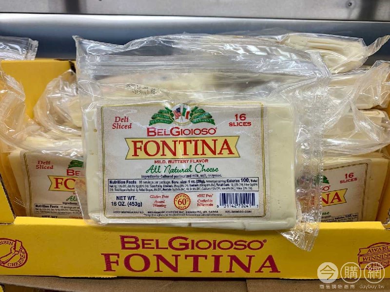 #Costco好市多06月新品通知BELGIOIOSO FONTINA 芳緹娜切片乾酪 #214805