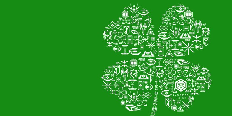 特工們，運氣說來就來！來給我們看看您的三葉或四葉苜蓿🍀地繪吧～由三月16日早上八時至19日凌晨一時，創建連線及控制場可得1.7倍AP！