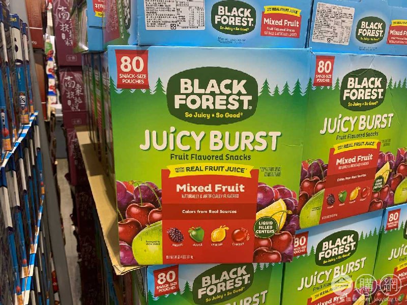 #Costco好市多4月新品通知BLACK FOREST 果汁爆漿軟糖 #1355328
