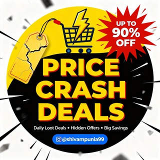 PRICE CRASH DEALS (Loot, discount and offers)✅ Telegram Group Link