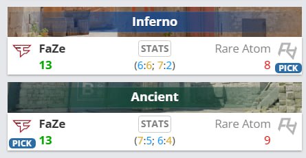 很遗憾 RA再次失败