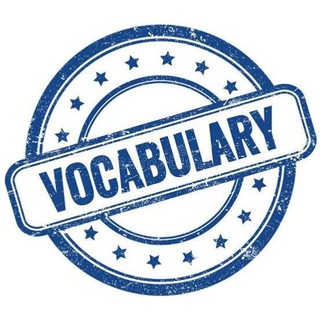 english vocabulary Telegram channel profile photo