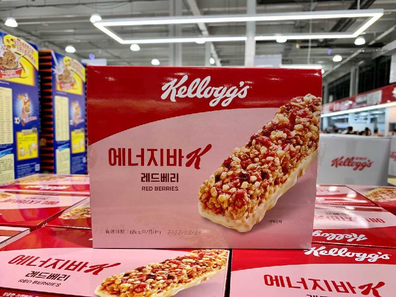 嘉樂氏 穀片特展 04/30~05/09KELLOGG'S 家樂氏莓果優格穀物棒 #131515