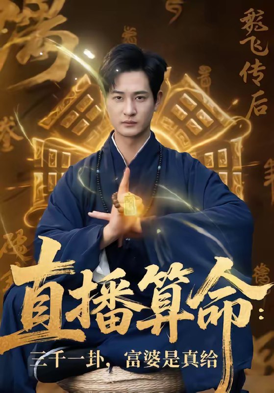 名称：直播算命三千一卦富婆是真给  (76集)  陈寰&沈下雨 | 短剧
