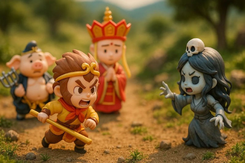 工具：sora 或者 GPT-4o注意：中括号内文字可以替换成你想生成的中文场景，比如：- 孙悟空大闹天宫- 哪吒闹海- 武松打虎- 黛玉葬花- 孙悟空三打白骨精- 关云长过五关斩六将提示词：微型立体场景呈现，运用移轴摄影的技法，呈现出Q版【孙悟空大闹天宫】场景来源@dotey工具：sora 或者 GPT-4o注意：中括号内文字可以替换成你想生成的中文场景，比如：- 孙悟空大闹天宫- 哪吒闹海- 武松打虎- 黛玉葬花- 孙悟空三打白骨精- 关云长过五关斩六将提示词：微型立体场景呈现，运用移轴摄影的技法，呈现出Q版【孙悟空大闹天宫】场景来源@dotey