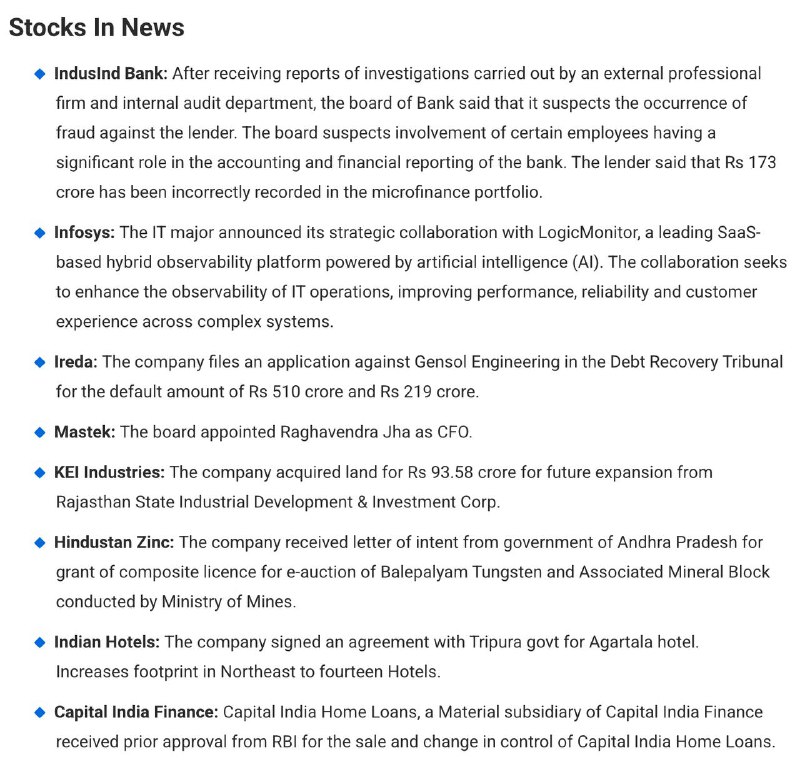 STOCKS TO WATCHSTOCKS TO WATCH